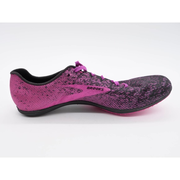 Brooks Mach 19 Womens 11.5 Track & Field Running Shoe Spikeless Pink Lightweight - Picture 3 of 11